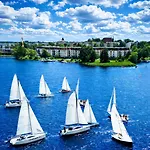 Marina Glamour - 3pok, Widok Na Jezioro, Klimatyzacja, Parking Podziemny, Winda, Netflix Apartamento