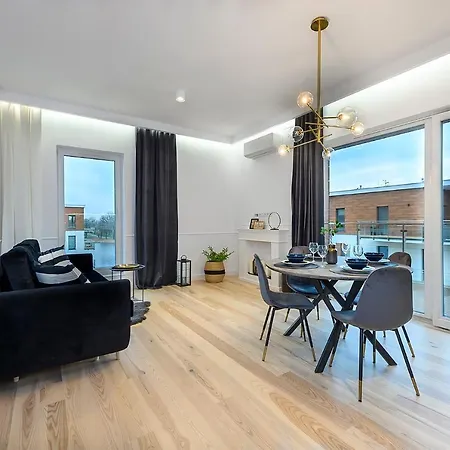 Marina Glamour - 3pok, Widok Na Jezioro, Klimatyzacja, Parking Podziemny, Winda, Netflix Apartamento *