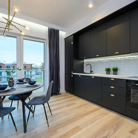 Apartamento Marina Glamour - 3pok, Widok Na Jezioro, Klimatyzacja, Parking Podziemny, Winda, Netflix *