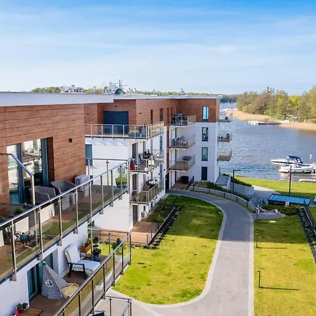 Apartamento Marina Glamour - 3pok, Widok Na Jezioro, Klimatyzacja, Parking Podziemny, Winda, Netflix *