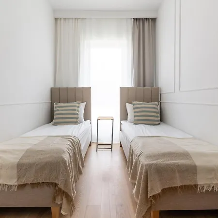דירה Marina Glamour - 3pok, Widok Na Jezioro, Klimatyzacja, Parking Podziemny, Winda, Netflix *