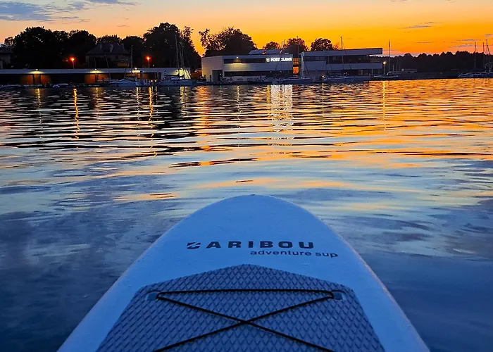 Apartment Marina Glamour - 3pok, Widok Na Jezioro, Klimatyzacja, Parking Podziemny, Winda, Netflix