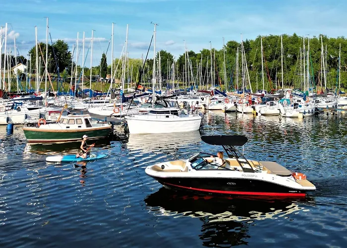 Marina Glamour - 3pok, Widok Na Jezioro, Klimatyzacja, Parking Podziemny, Winda, Netflix Apartment